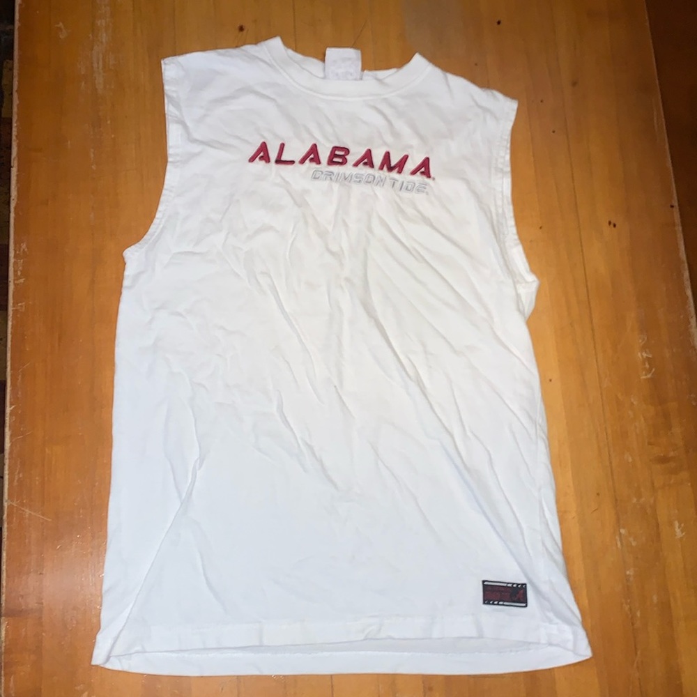 Red Oak University of Alabama Vintage Sleeveless T-shirt XL fits like a medium